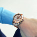 Curren 8380 Silver-Cuprum-Brown