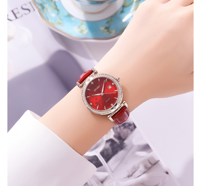 Skmei 2169RGRD Rose Gold-Red