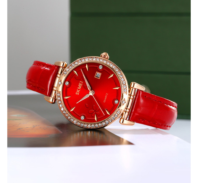 Skmei 2169RGRD Rose Gold-Red