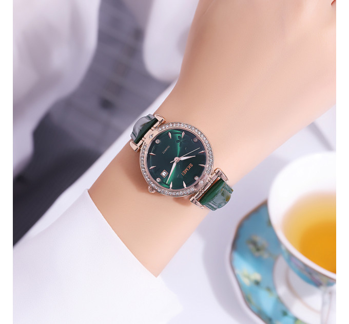 Skmei 2169RGGN Rose Gold-Green