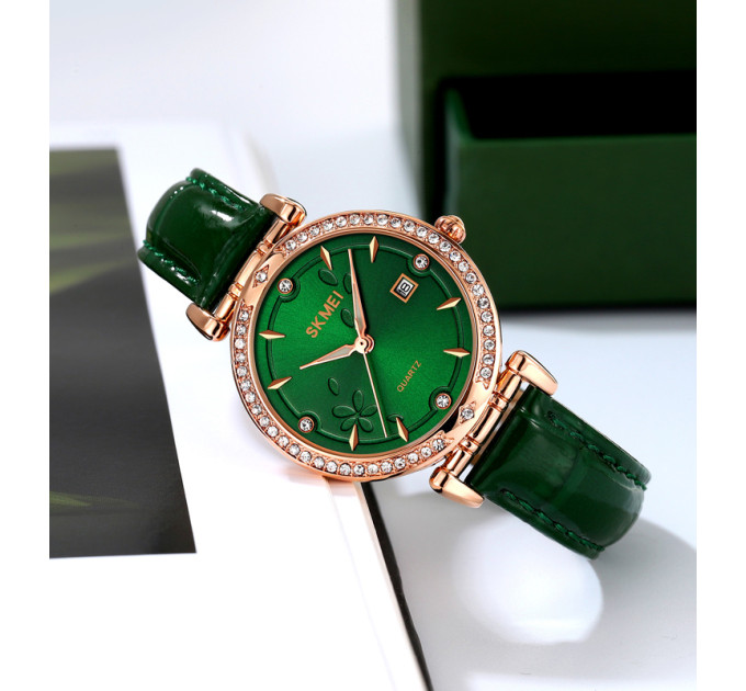 Skmei 2169RGGN Rose Gold-Green