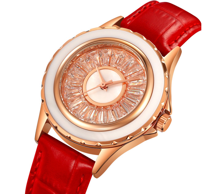 Skmei 2172RGRD Rose Gold-Red
