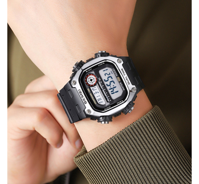 Skmei 2126SIBK Silver-Black