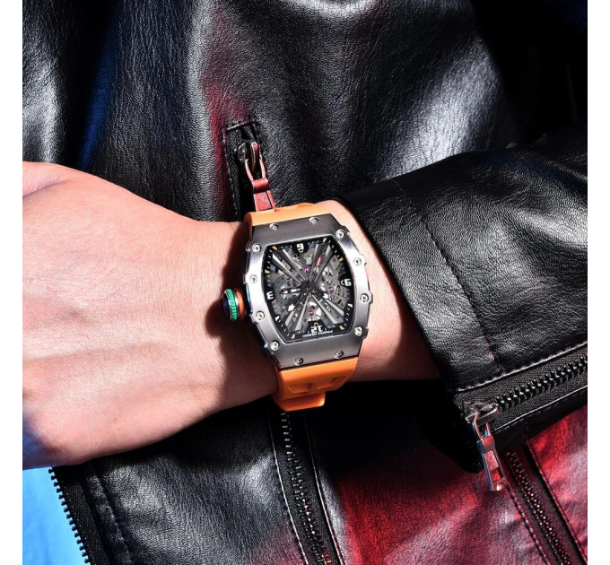Pagani Design PD-1738 Silver-Orange