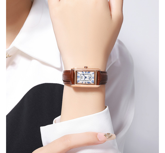 Skmei 2297RGBN Rose Gold-Brown