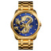 Skmei 9193GDBU Gold-Blue