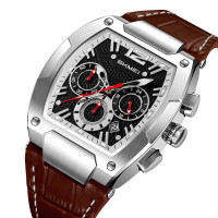Skmei 9357SIBN Silver-Brown