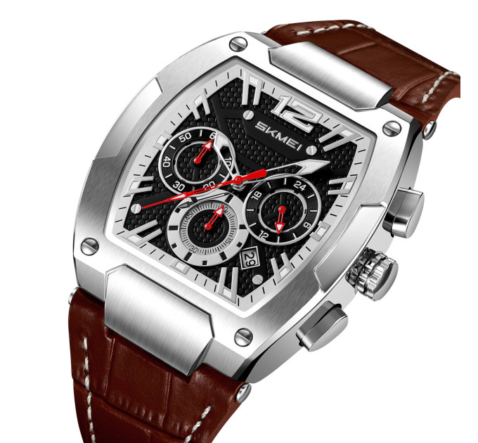 Skmei 9357SIBN Silver-Brown
