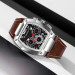 Skmei 9357SIBN Silver-Brown
