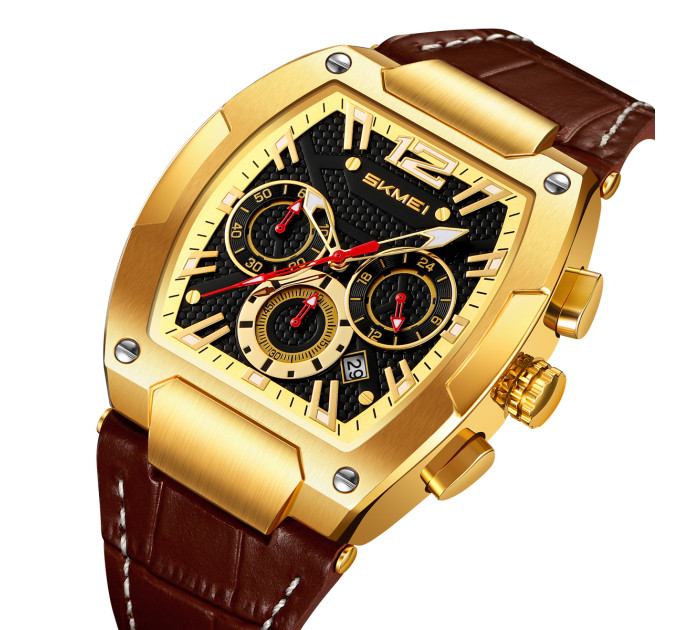 Skmei 9357GDBN Gold-Brown