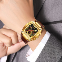 Skmei 9357GDBN Gold-Brown