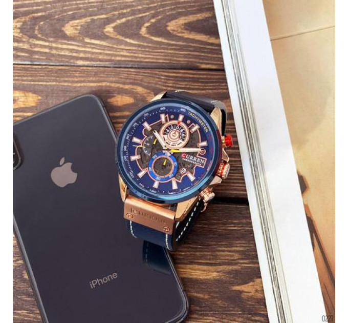 Curren 8380 Blue-Cuprum