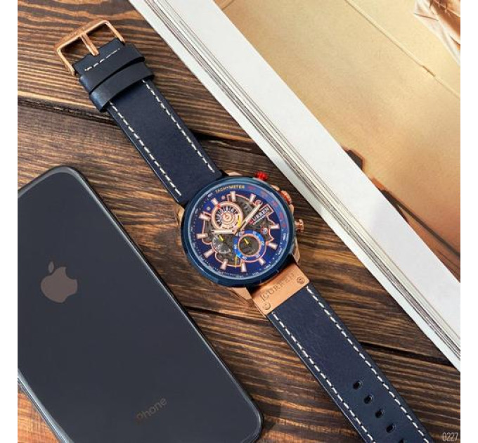 Curren 8380 Blue-Cuprum