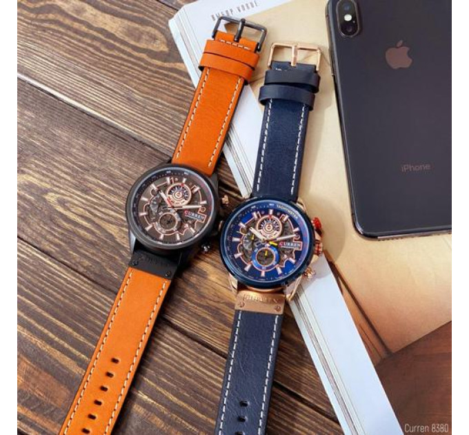 Curren 8380 Blue-Cuprum