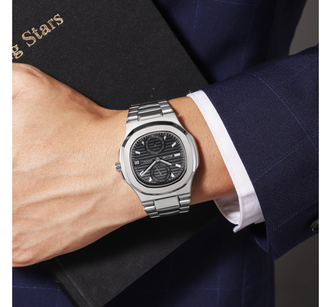 Skmei 2423SIBK Silver-Black