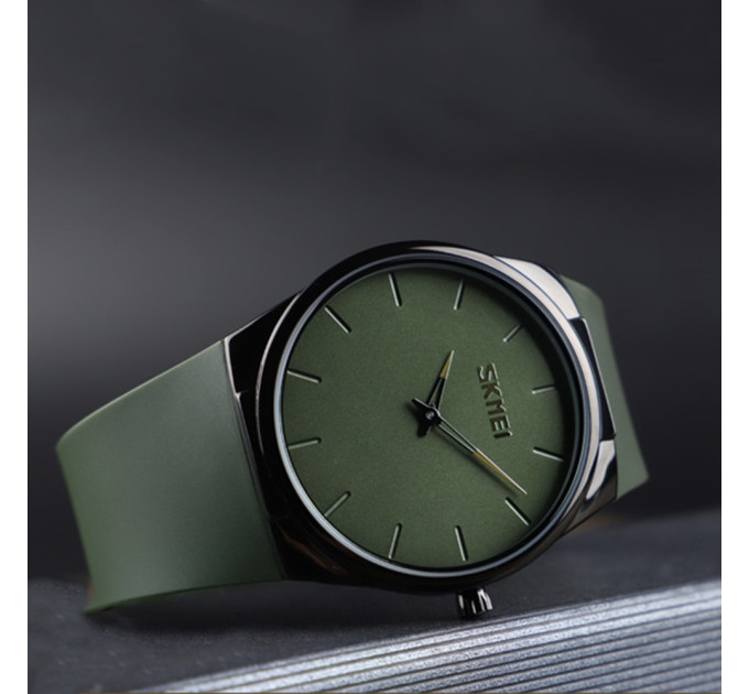 Skmei 1601SAG Army Green STOPPED