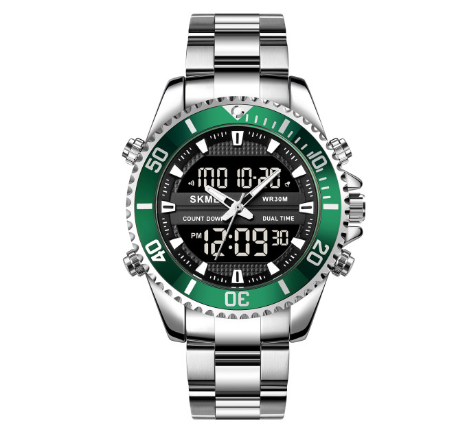 Skmei 1850SIGN Silver-Green SALE
