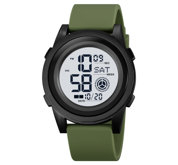 Skmei 2082AGWT Army Green White SALE