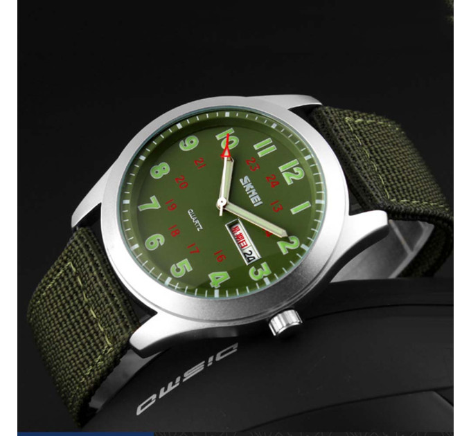 Skmei 9112GN Silver-Green