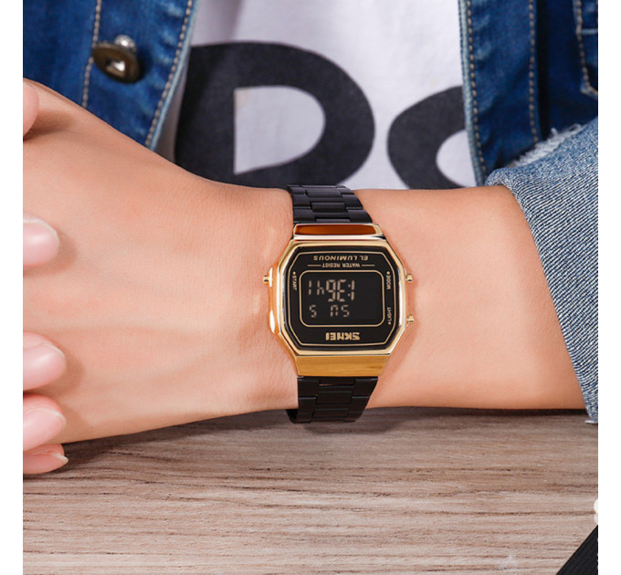 Skmei 1647GDBK Gold-Black