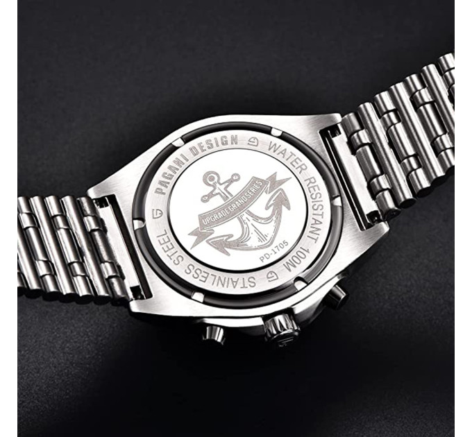 Pagani Design PD-1705-1 Silver-Silver Steel