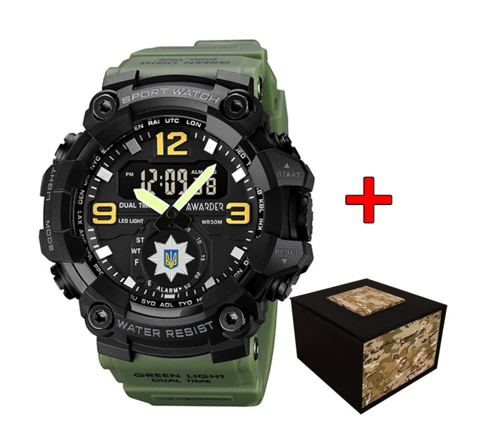 Awarder 003 Поліція Army Green-Black