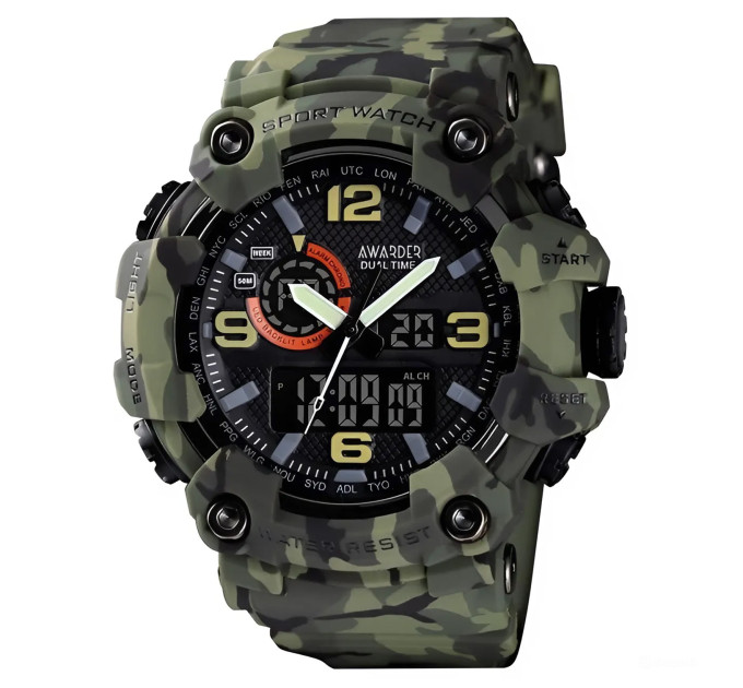 Awarder 002  Camo Green