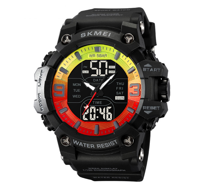 Skmei 2222BKCL Black-Colorful