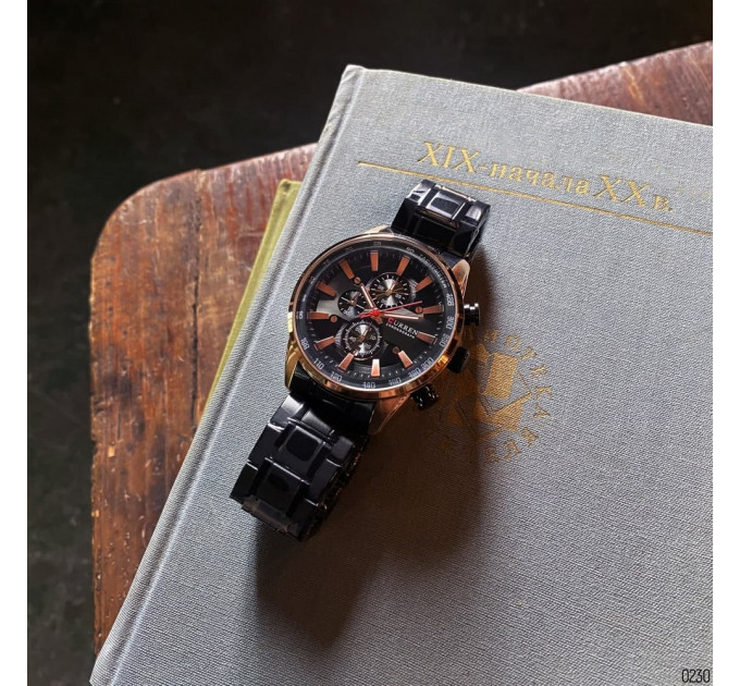 Curren 8351 Black-Cuprum