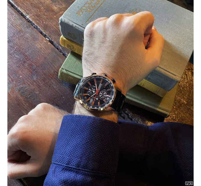 Curren 8351 Black-Cuprum