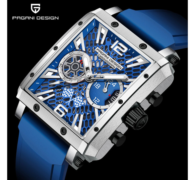 Pagani Design PD-1725 Silver-Blue
