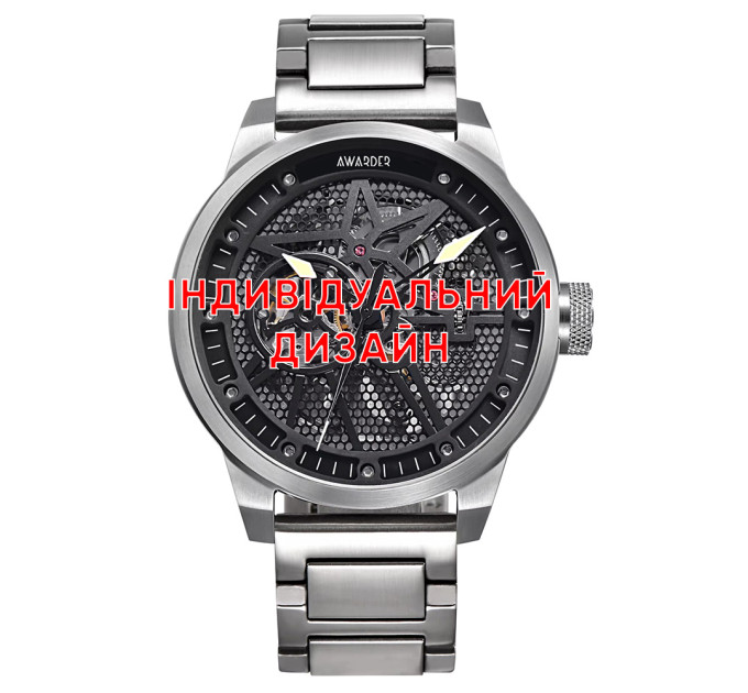 Awarder 058 Black-Red Steel Індивідуальний дизайн