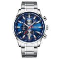 Curren 8351 Silver-Blue