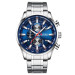 Curren 8351 Silver-Blue