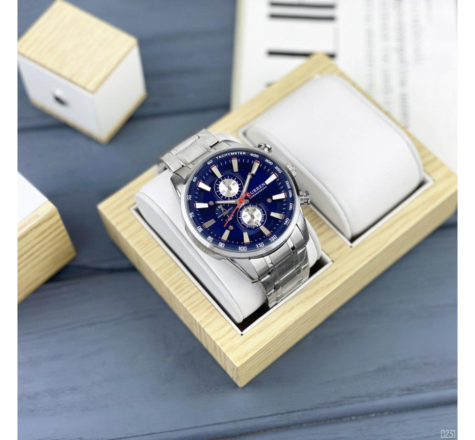 Curren 8351 Silver-Blue