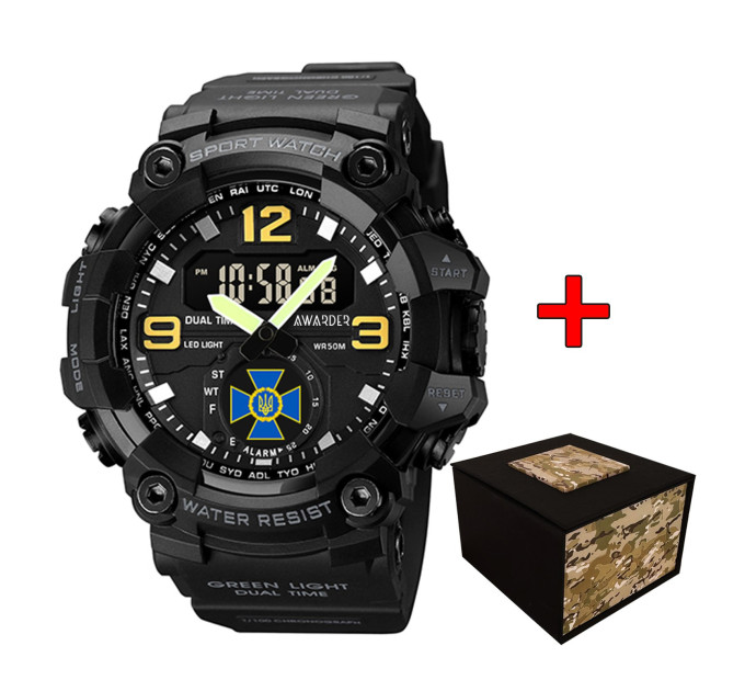 Awarder 003BKSBU СБУ Чорні + Коробка.