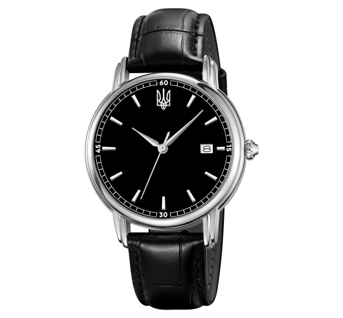 Awarder 020 Тризуб срібло Silver-Black