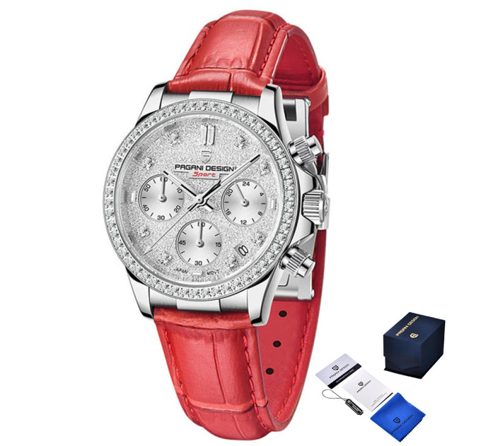 Pagani Design PD-1730 Silver-Red