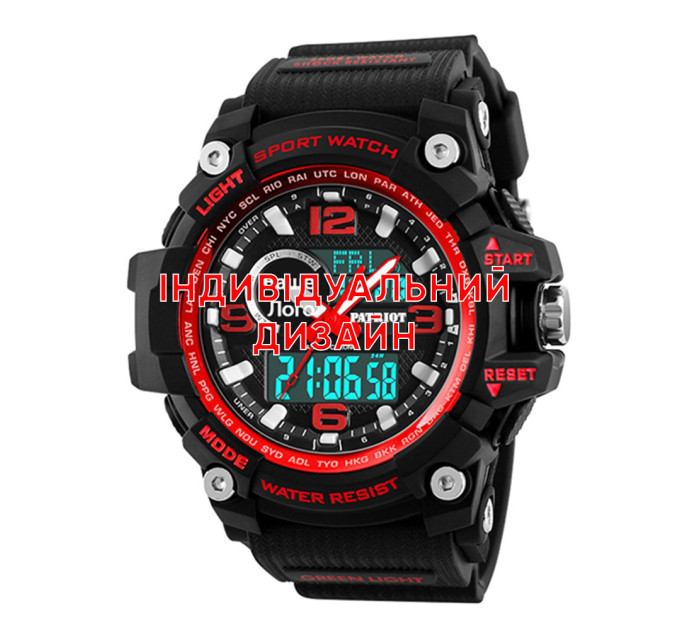 Awarder 012 Black-Red Індивідуальний дизайн