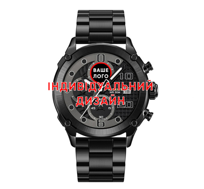 Awarder 016 Black-Black-Steel Індивідуальний дизайн