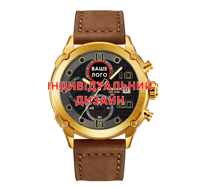 Awarder 016 Gold-Black-Brown Индивидуальный дизайн
