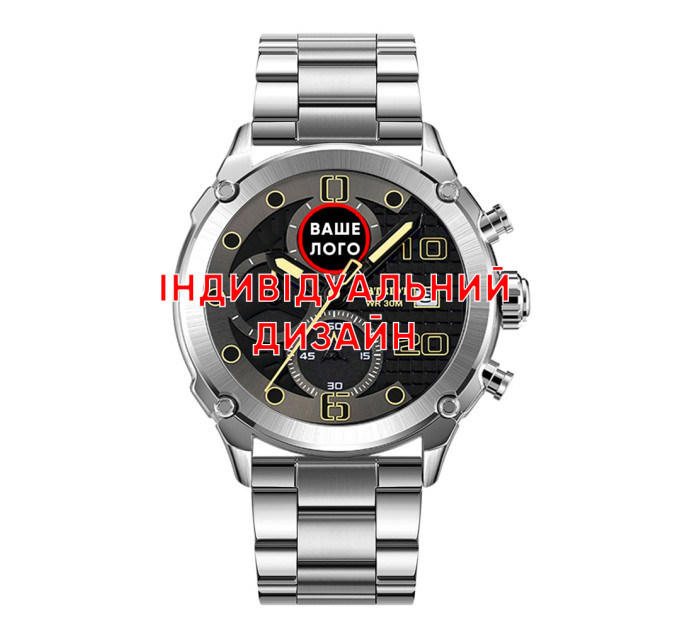 Awarder 016 Silver-Black Steel Індивідуальний дизайн