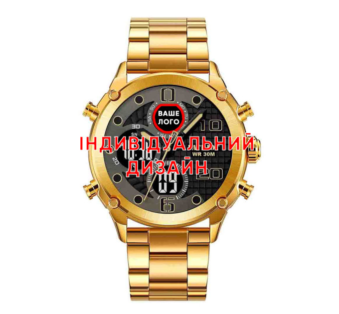 Awarder 017 Gold-Black Steel Индивидуальный дизайн