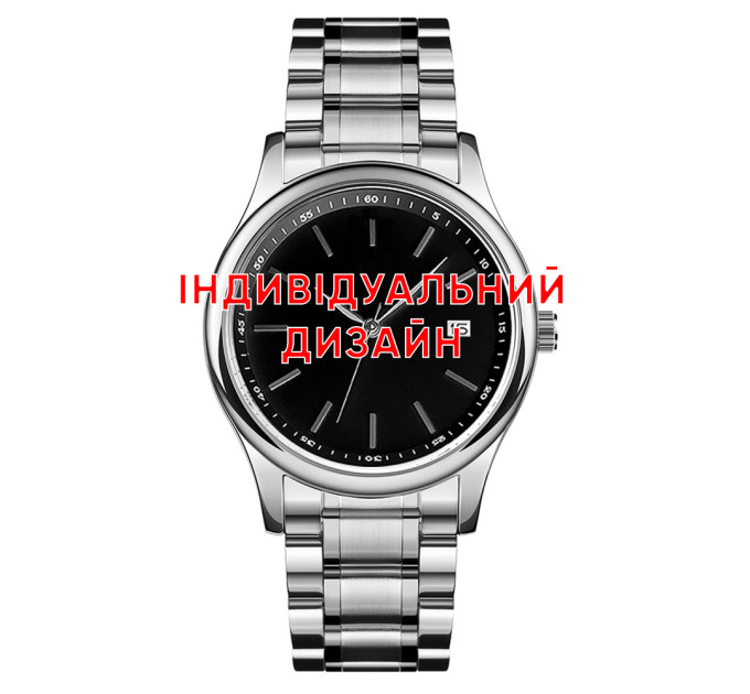 Awarder 023 Silver-Black Steel Індивідуальний дизайн