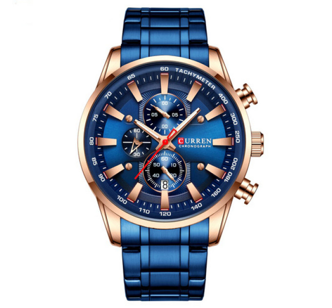 Curren 8351 Blue-Cuprum