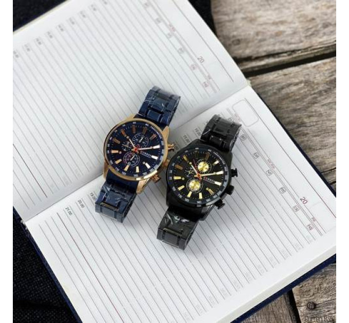 Curren 8351 Blue-Cuprum