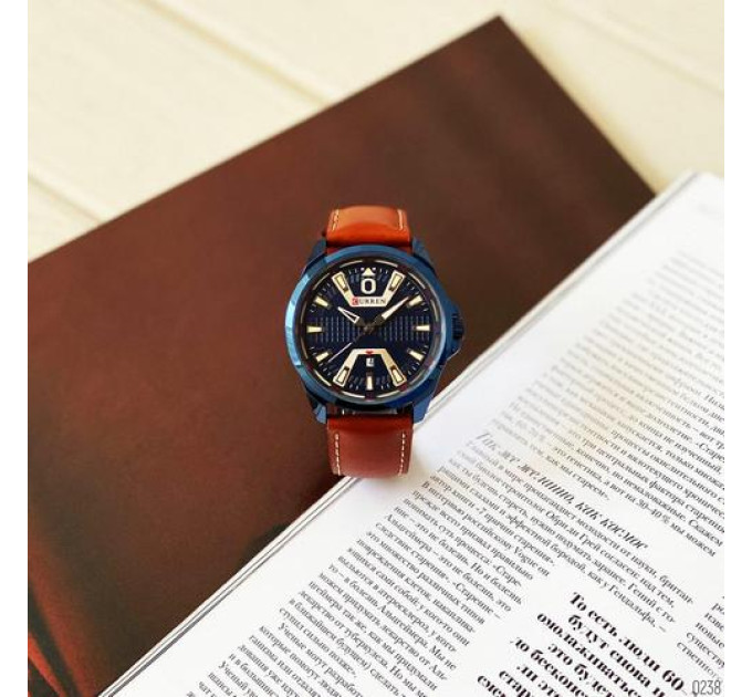 Curren 8379 Blue-Brown