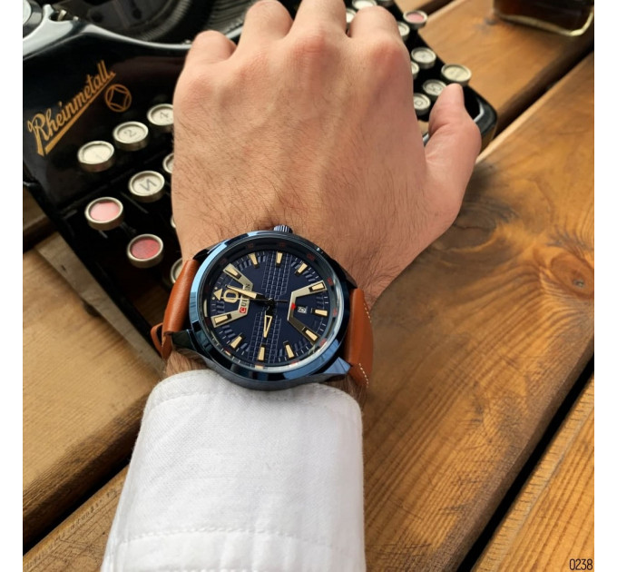 Curren 8379 Blue-Brown