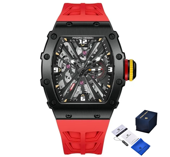 Pagani Design PD-1738 Black-Red
