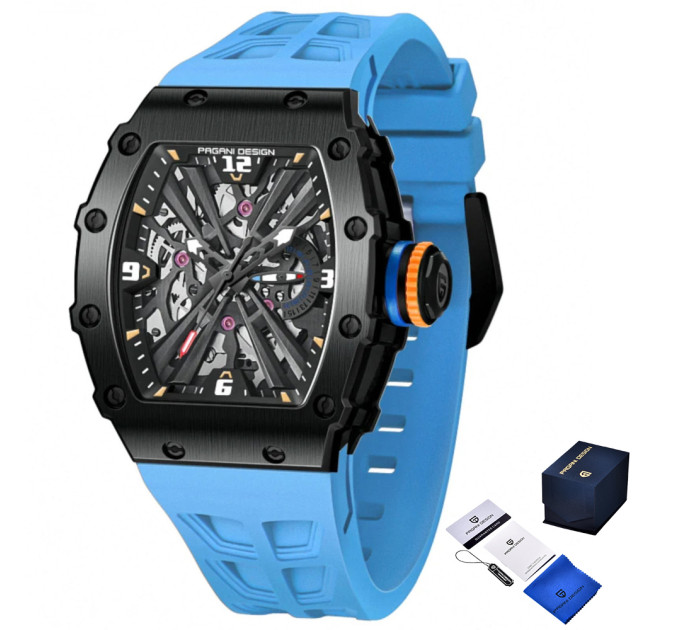 Pagani Design PD-1738 Black-Blue